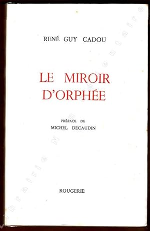 Image du vendeur pour Le miroir d'orphe mis en vente par ARTLINK