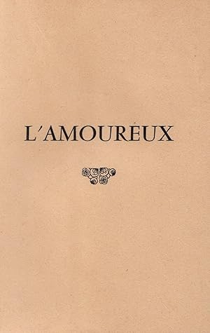 Immagine del venditore per MONIQUE A L'COLE DE L'AMOUR [ L'AMOUREUX ]. venduto da Librairie L'amour qui bouquine