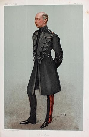"the Duke of Teck" originale Farblithographie ca.34x20cm von Leslie Ward alias Spy (1851 - 1922) ...