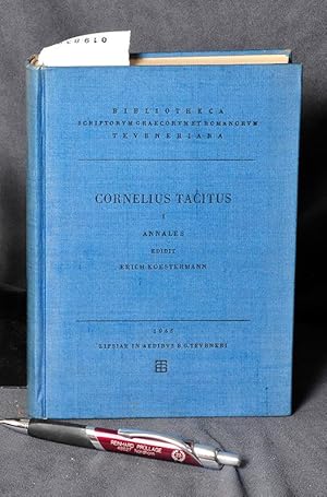 Cornelii Taciti Libri Qui supersunt - Iterum Editit Erich Koestermann - Tom I. Ab Excessu Divi Au...