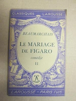 Image du vendeur pour Beaumarchais. le mariage de figaro tome2 mis en vente par Goldstone Rare Books