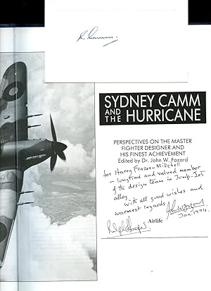 Image du vendeur pour Sydney Camm and the Hurricane: Perspectives on the Master Fighter Designer and His Finest Achievement [Triple Signed] mis en vente par Little Stour Books PBFA Member