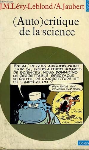Image du vendeur pour (AUTO)CRITIQUE DE LA SCIENCE - Collection Points Sciences S3 mis en vente par Le-Livre