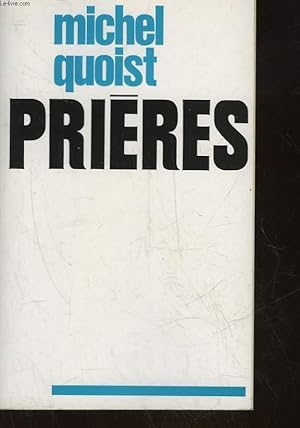 Image du vendeur pour PRIERES mis en vente par Le-Livre