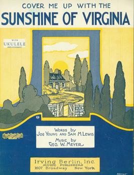 Imagen del vendedor de Cover Me Up With The Sunshine of Virginia. a la venta por Wittenborn Art Books