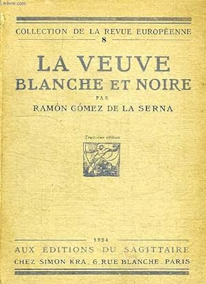 Imagen del vendedor de LA VEUVE BLANCHE ET NOIRE a la venta por Le-Livre