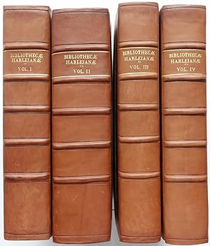 Catalogus Bibliothecae Harleianae, in locos communes distributus cum indice auctorum. Vols. 1-4 (...