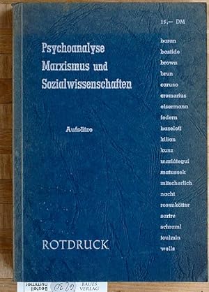 Psychoanalyse, Marxismus und Sozialwissenschaften : Aufsätze.