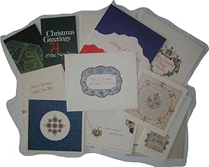 Collection of 14 company Christmas cards