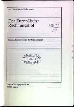 Der Europäische Rechnungshof