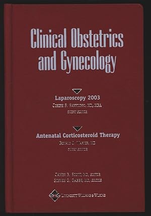 Immagine del venditore per Clinical Obstetrics and Gynecology. Laparoscopy and Antenatal Corticosteroid Therapy. Volume 46, Nr. 1. venduto da Antiquariat Bookfarm
