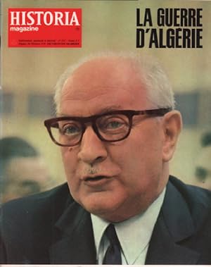 La guerre d'algerie/ revue historia magazine n° 212 / guy mollet : l'emeute