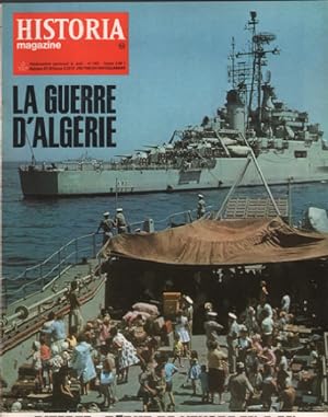 La guerre d'algerie/ revue historia magazine n° 343 /bizerte : debut de l'exode en A.F.N