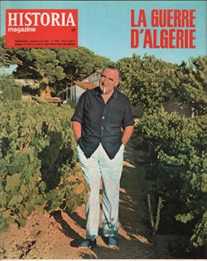 La guerre d'algerie/ revue historia magazine n° 339 / georges pompidou :missions secretes