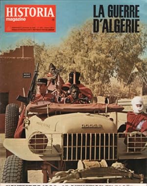La guerre d'algerie/ revue historia magazine n° 323/ novembre 1960 : la situation en algerie