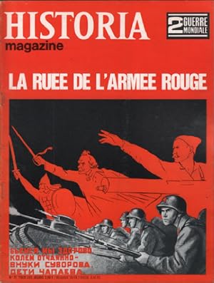 2° guerre mondiale / historia magazine n° 72 / la ruée de l'armée rouge
