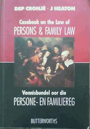 Seller image for Casebook on the Law of Persons and Family Law for sale by Chapter 1