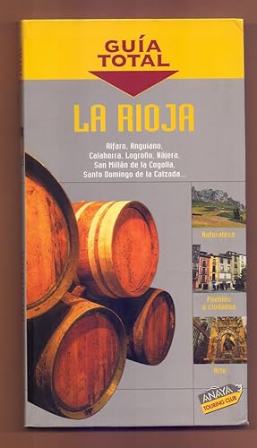 Image du vendeur pour LA RIOJA - GUIA TOTAL - MAPA DE CARRETERAS, 1:400.000 mis en vente par Libreria 7 Soles