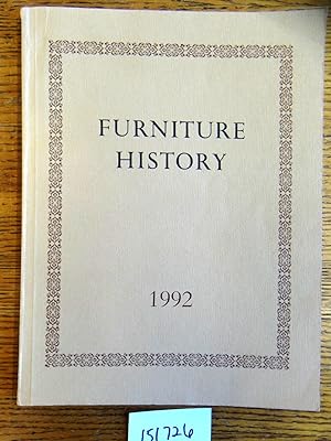 Seller image for Furniture History (Volume XXVIII, 1992) for sale by Mullen Books, ABAA
