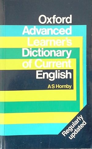 OXFORD ADVANCED LEARNERS DICTIONARY OF CURRENT ENGLISH