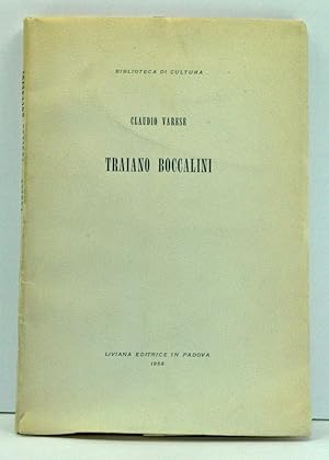 Imagen del vendedor de Triaiano Boccalini (Italian language edition) a la venta por Cat's Cradle Books
