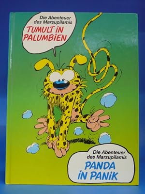 Bild des Verkufers fr Die Abentuer des Marsupilamis. - Tumult in Palumbien /Panda in Panik. zum Verkauf von Buch- und Kunsthandlung Wilms Am Markt Wilms e.K.