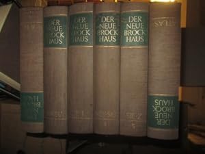 Der Neue Brockhaus: Lexikon und Wörterbuch in 5 Bänden und einem Atlas