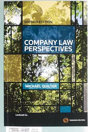 Company Law Perspectives Department of Accounting and Corporate Governance Faculty of Business an...