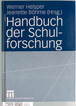 Handbuch der Schulforschung