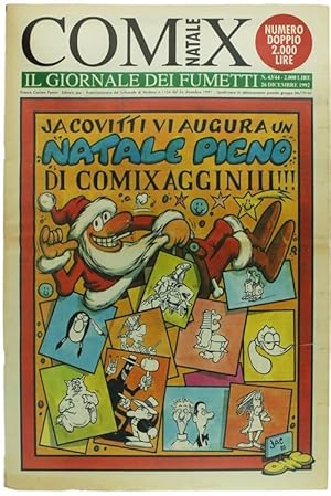 Seller image for COMIX. IL GIORNALE DEI FUMETTI. N.43/44 - Numero doppio di Natale - 26 dicembre 1992 con copertina di Jacovitti.: for sale by Bergoglio Libri d'Epoca