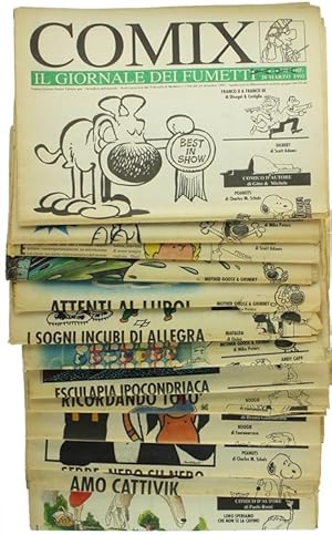 COMIX. IL GIORNALE DEI FUMETTI - 1992: 14 numeri.: