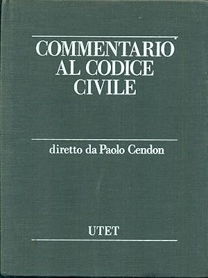 Bild des Verkufers fr Commentario al codice civile 10 volumi zum Verkauf von Librodifaccia