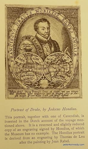 Sir Francis Drake's Voyage Round The World 1577-1580 Two Contemporary Maps