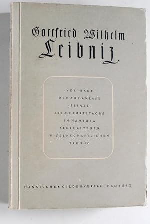 Immagine del venditore per Vortrge der aus Anlass seines 300. Geburtstages in Hamburg abgehaltenen Wissenschaftlichen Tagung. Herausgegeben von der Redaktion der Hamburger Akademischen Rundschau venduto da Baues Verlag Rainer Baues 