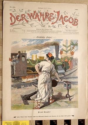 Der wahre Jacob. Jahrgang 1898. 9 Ausgaben.
