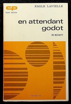 Bild des Verkufers fr En attendant Godot de Beckett zum Verkauf von LibrairieLaLettre2