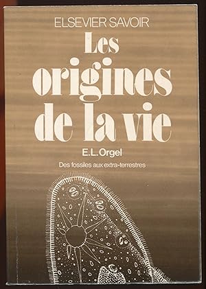 Seller image for Les origines de la vie - Des fossiles aux extra-terrestres for sale by LibrairieLaLettre2