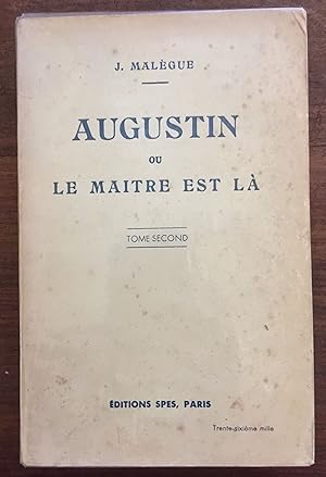 Seller image for Augustin ou le matre est l Tome 2 for sale by LibrairieLaLettre2