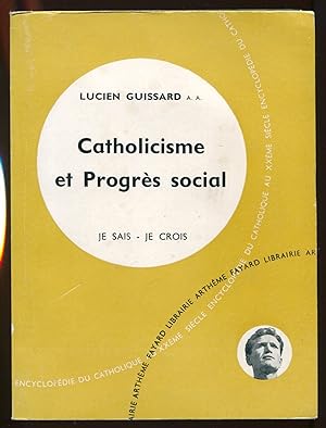 Seller image for Catholicisme et Progrs social for sale by LibrairieLaLettre2