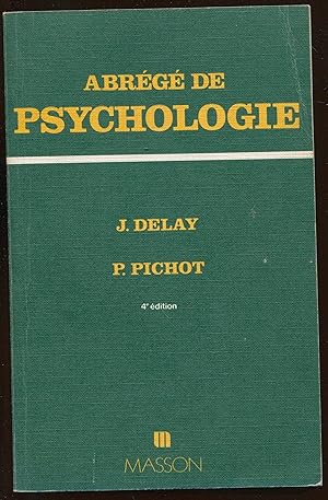 Imagen del vendedor de Abrg de psychologie a la venta por LibrairieLaLettre2