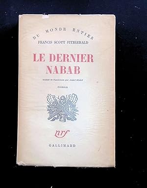 Immagine del venditore per Le dernier Nabab venduto da LibrairieLaLettre2