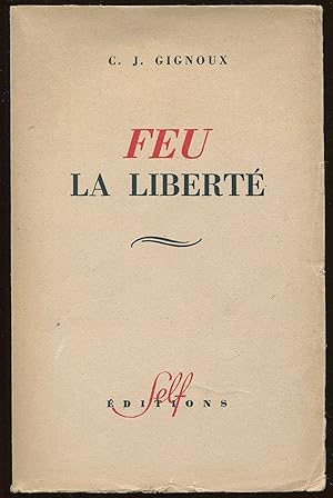 Immagine del venditore per Feu la libert venduto da LibrairieLaLettre2