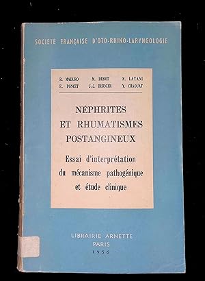 Imagen del vendedor de Nphrites et rhumatismes postangineux. Essai d'interprtation du mcanisme pathognique et tude clinique a la venta por LibrairieLaLettre2