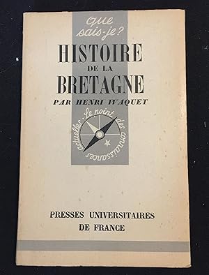 Seller image for Histoire de la Bretagne for sale by LibrairieLaLettre2