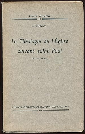 Imagen del vendedor de La Thologie de l'Eglise suivant saint Paul a la venta por LibrairieLaLettre2