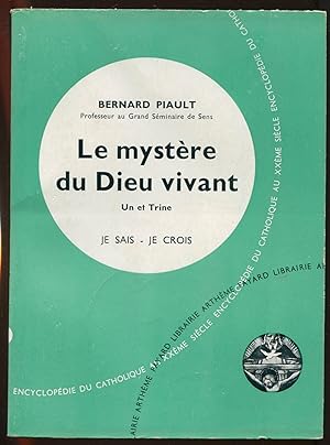 Imagen del vendedor de Le mystre du Dieu vivant - Un et Trine a la venta por LibrairieLaLettre2