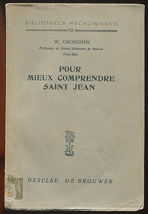 Imagen del vendedor de Pour mieux comprendre Saint Jean a la venta por LibrairieLaLettre2