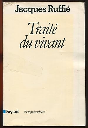 Image du vendeur pour Trait du vivant mis en vente par LibrairieLaLettre2