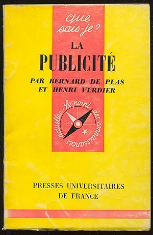 Image du vendeur pour La publicit mis en vente par LibrairieLaLettre2