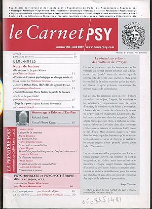 Image du vendeur pour Le Carnet PSY n116, avril 2007 - Hommage  Edouard Zarafian mis en vente par LibrairieLaLettre2